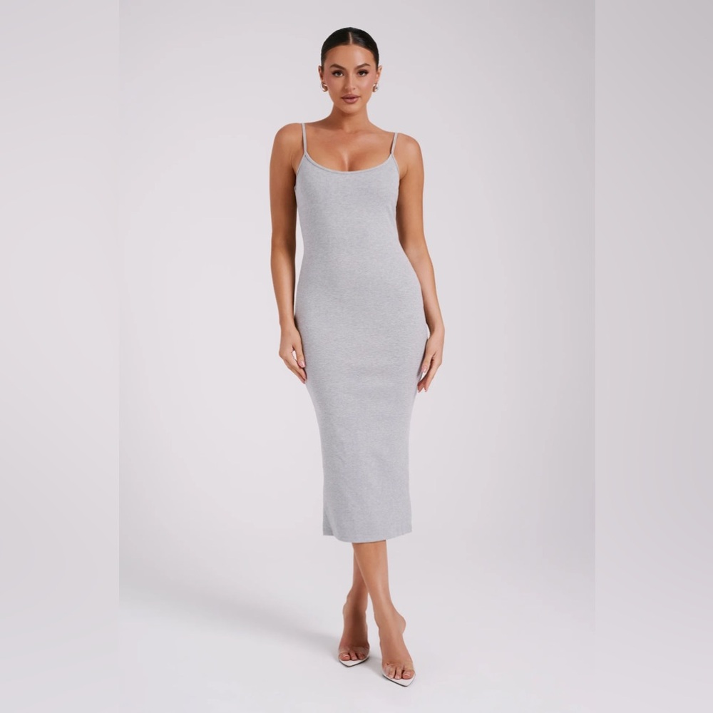 Meshki Alexis Ribbed Cami Midi Dress